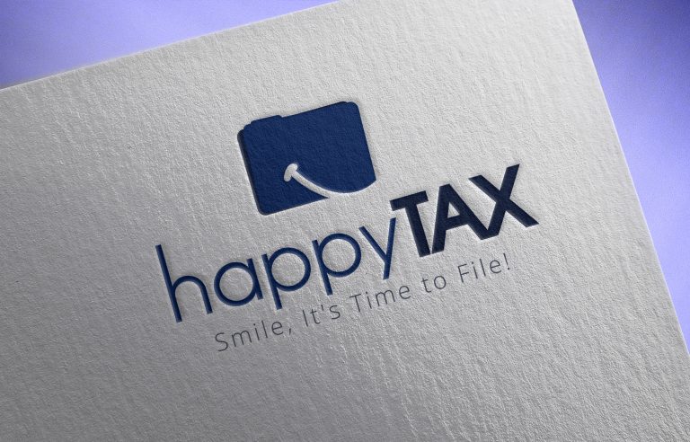 HappyTax brand identity presentation