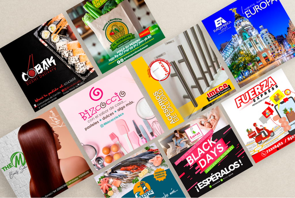 Collection of digital marketing projects